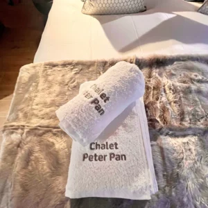 morzine chalet peter pan towels