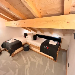 morzine chalet peter pan twin room